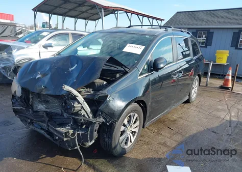 2015 Honda Odyssey Ex-L z USA, uszkodzony, nr VIN 5FNRL5H68FB062003